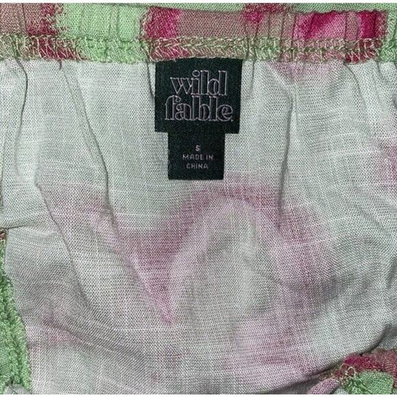 Wild Fable Women’s Green Cut Out Ruched Front Rayon Bodycon Dress Size Small - Picture 3 of 7